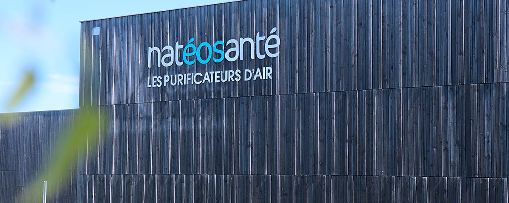 The NatéoSanté headquarters are eco-designed