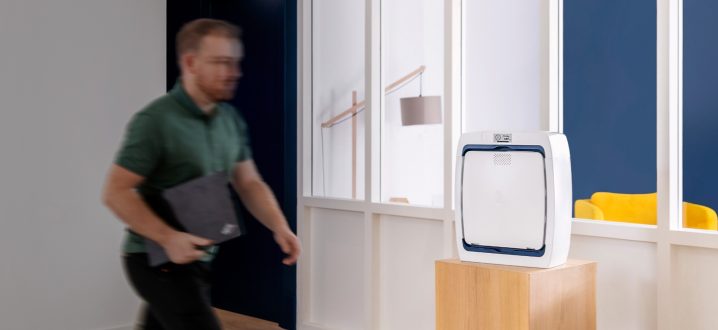 Air Protect : le purificateur d'air intelligent qui capture la pollution et vous indique quand aérer votre pièce